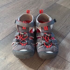 Keen Kids' Sandals - Gray and Red